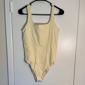 Cream Body Suit